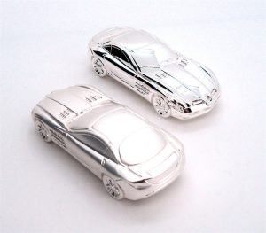 Auto-Modelle silber