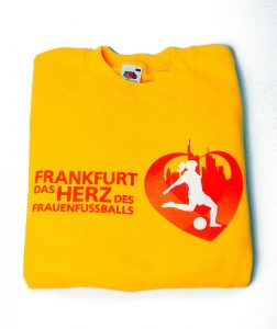 T-Shirt - Frankfurt, das Herz des Frauenfußballs