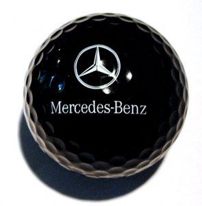 Mercedes-Benz - Golfball schwarz