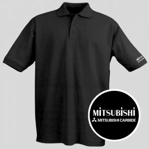 Mitsubishi - Poloshirt mit Logo am Arm